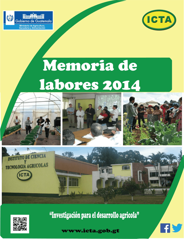 Memoria de Labores ICTA 2014